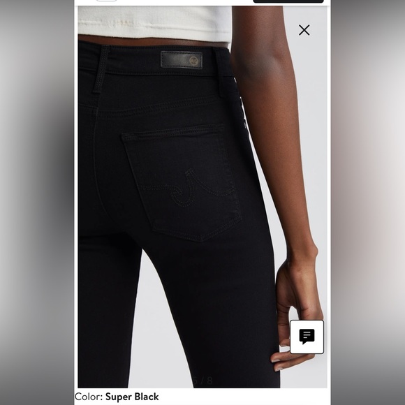 Farrah High Waist Ankle Skinny Jeans AG 28R - Picture 2 of 8